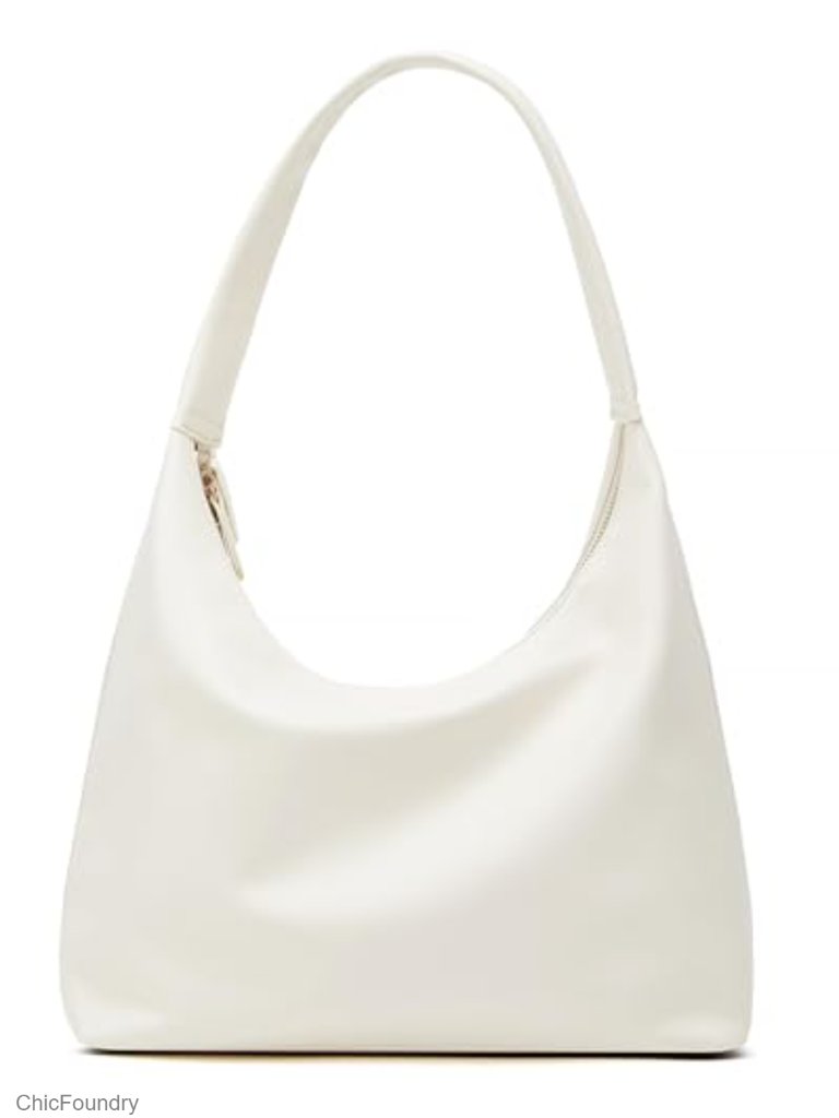 Trendy Pu Leather Crescent Shoulder Bag Slouchy Hobo Tote Handbag Crossbody